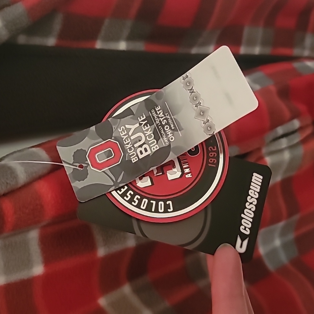 Ohio State Fleece Plaid Quarter Zip - Picture 6 of 6
